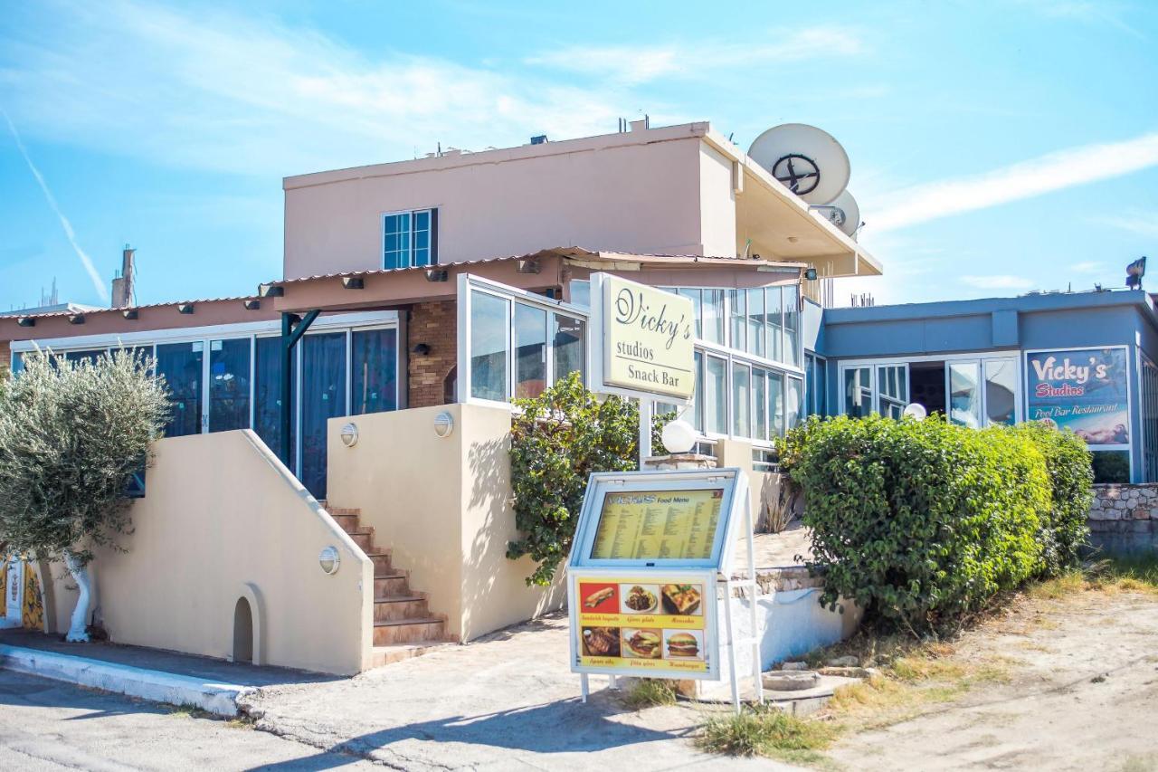 Vickys Studios Faliraki Rhodes City Eksteriør billede