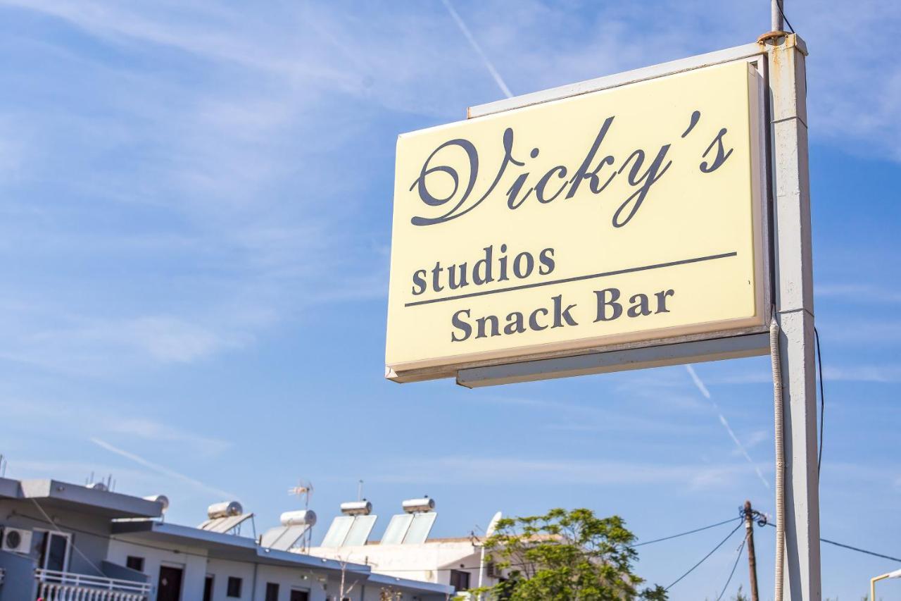 Vickys Studios Faliraki Rhodes City Eksteriør billede