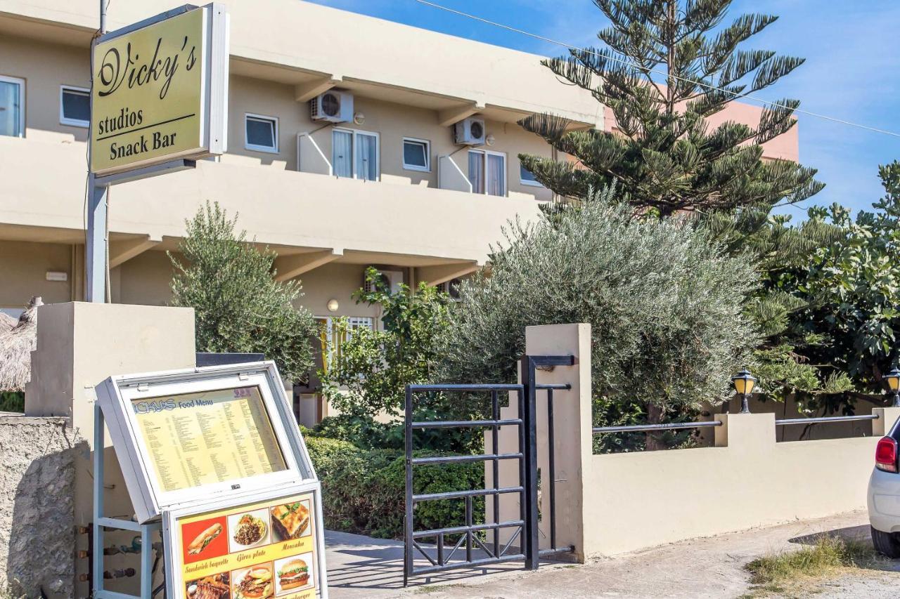 Vickys Studios Faliraki Rhodes City Eksteriør billede